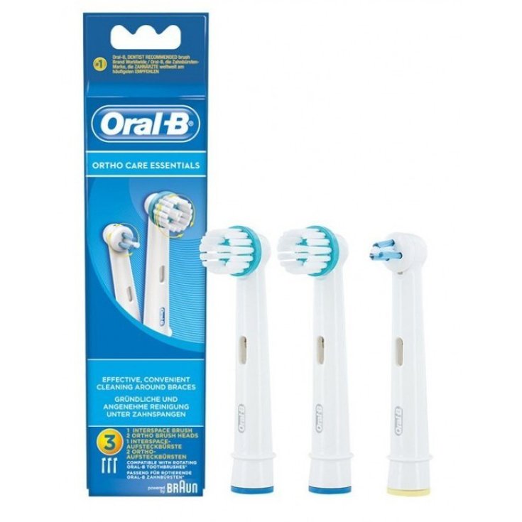 Oral-B® Ortho Care Essentials - Ersatzköpfe 3 Stück