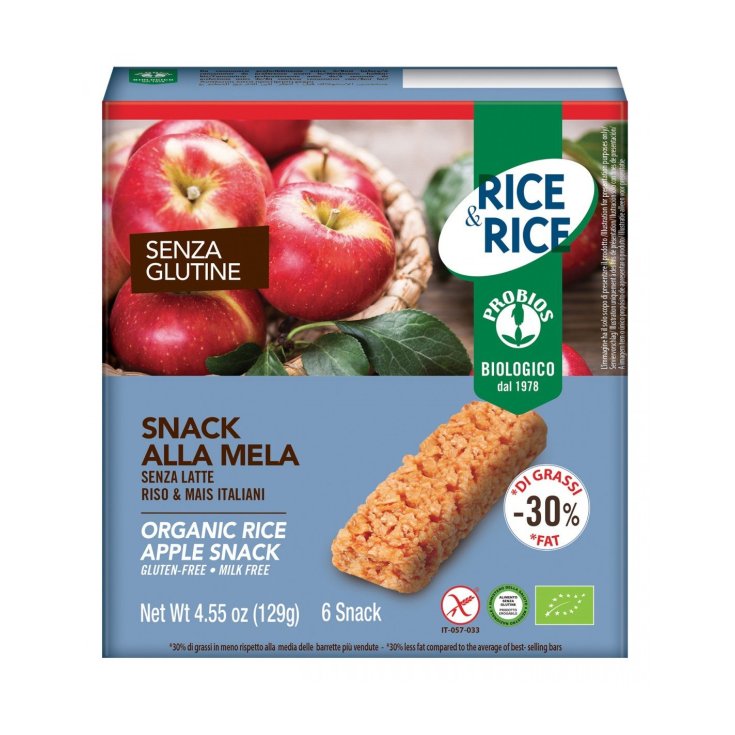 Reis & Reis Apfel Reis Snack Probios 6x21g