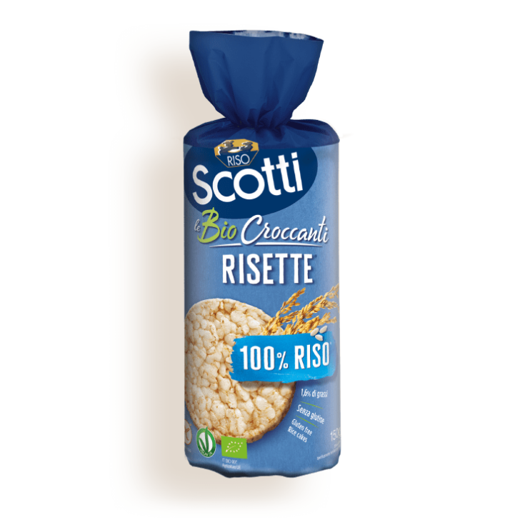 Riso Scotti Scotti Tortitas Bio Arroz 150g Packung Sin Gluten