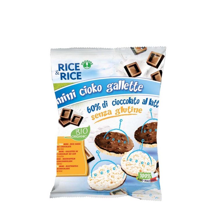 Reis & Reis Mini Cioko Gallette 60% Milchschokolade Probios 60g