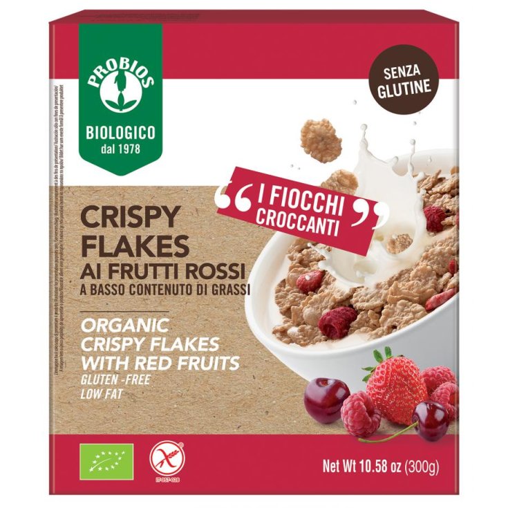 Easy To Go Crispy Flakes mit roten Früchten Probios 300g