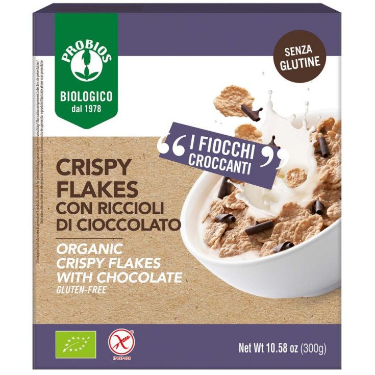 Easy To Go Crispy Flakes mit Probios Chocolate Curls 300g