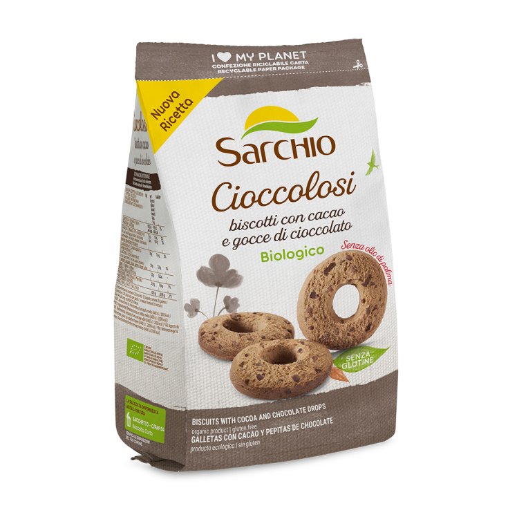 Sarchio Galletas Bio mit Pepitas Choc Puro 200g