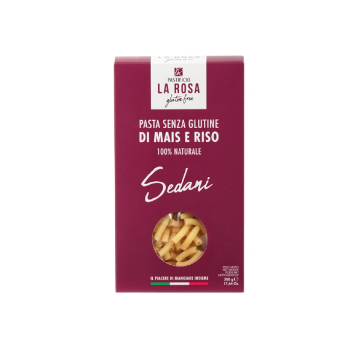 La Rosa Sedanini Nudelfabrik Glutenfreie Nudeln 500g