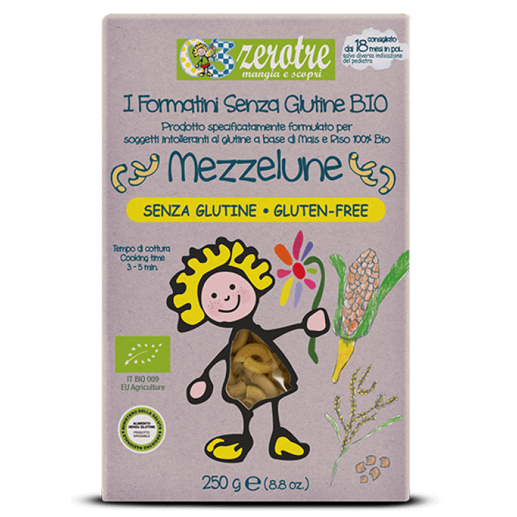 Rustichelle D'Abruzzo Mezzelune Bio Glutenfrei 500g