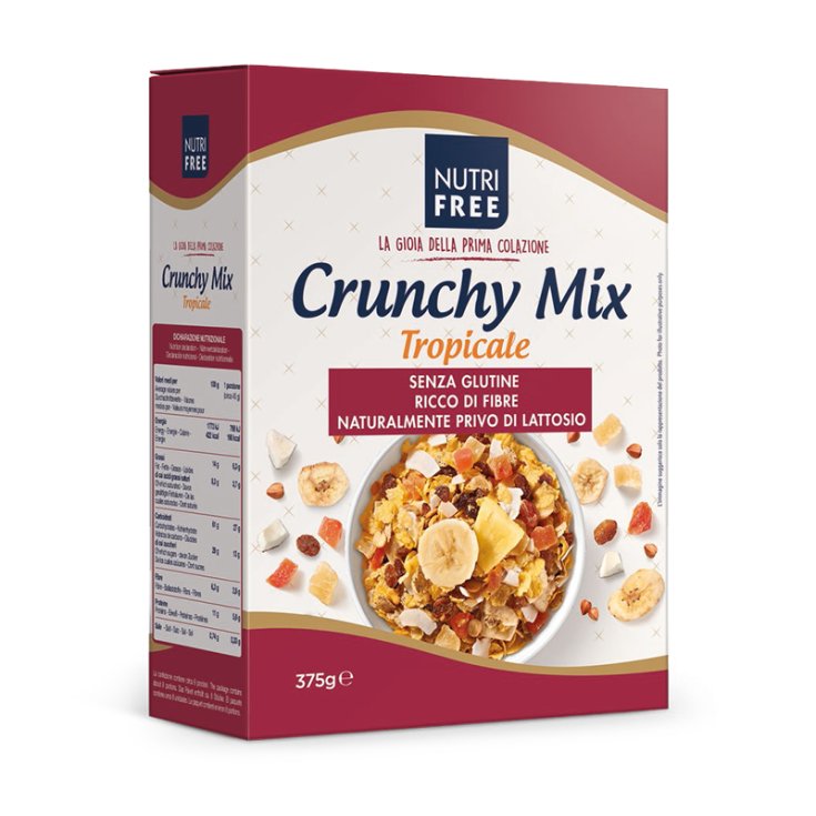 NutriFree Crunchy Tropical Mix Glutenfrei 375g