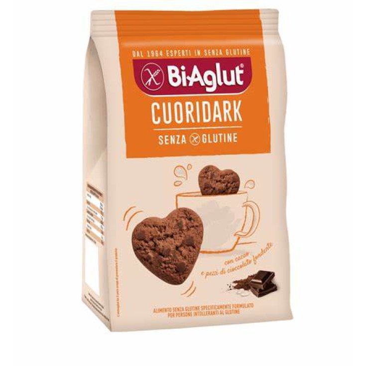 Biaglut Glutenfreie Kekse Dunkle Herzen 200g