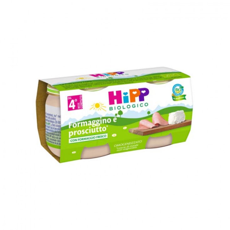 HiPP Bio Käse und Schinken 2x80g