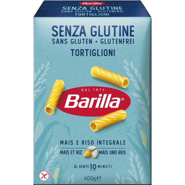 Barilla Tortiglioni Glutenfreie Pasta 400g