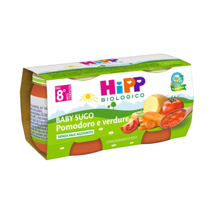Baby HiPP Bio Tomaten-Gemüse-Sauce 2x80g