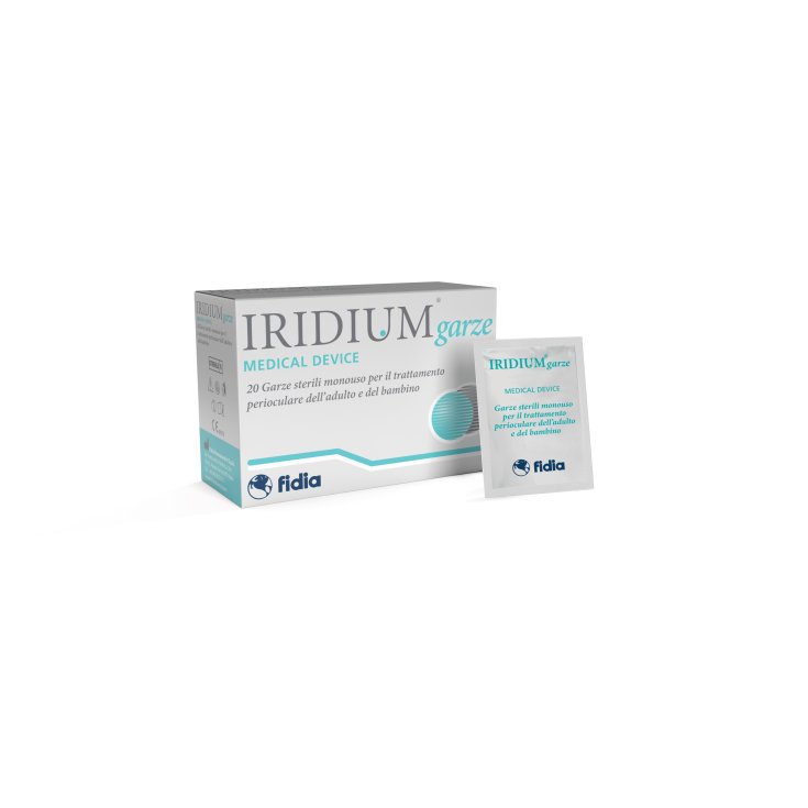 Iridium Medical Augengaze 20 Stück