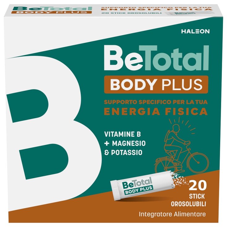 Be-Total Body Plus Taste Citrus Nahrungsergänzungsmittel 20 Beutel zum Schmelzen