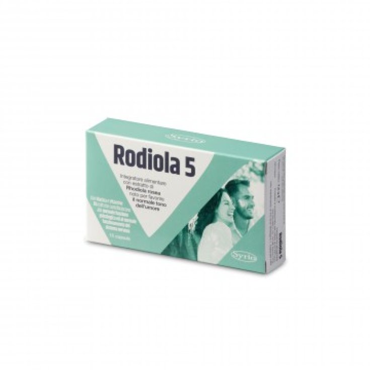 Syrio Rodiola 5 Nahrungsergänzungsmittel 15 Tabletten