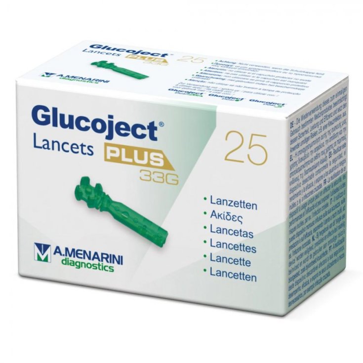 Menarini Glucoject Lanzetten Plus G33 25 Stück