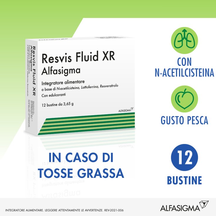 Resvis Fluid XR Alfasigma 12 Beutel