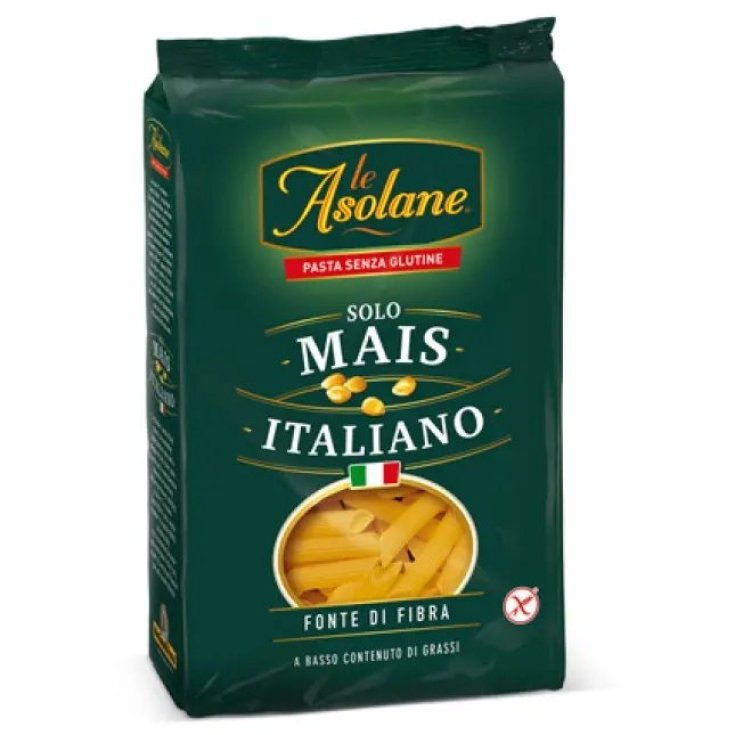 Le Asolane Penne Rigate mit Bio-Mais 250g