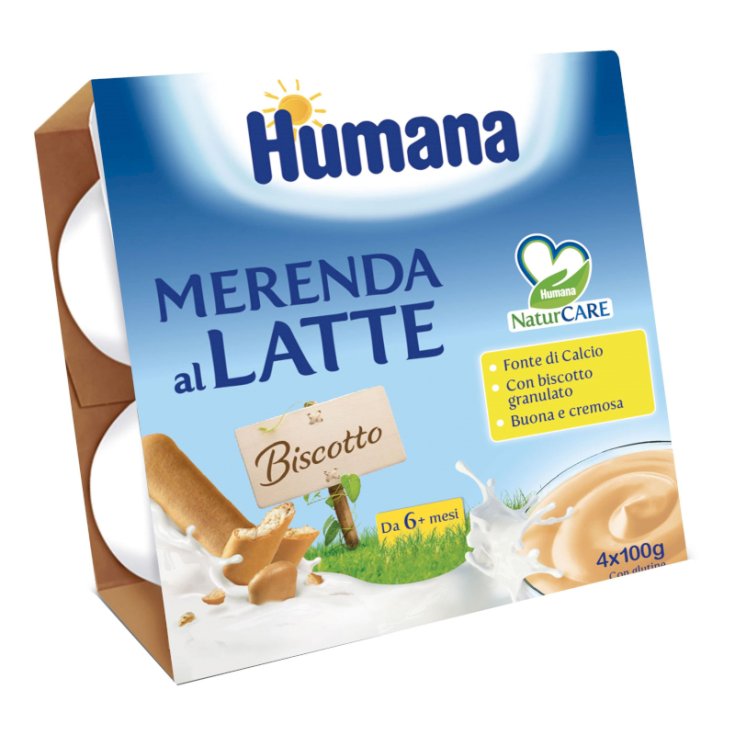 Humana Milch Snack Keks 4x100g