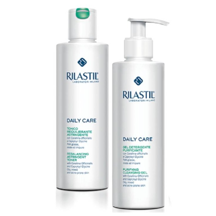 Daily Care Purifying Cleansing Gel 250ml + Rilastil® Tonic 250ml