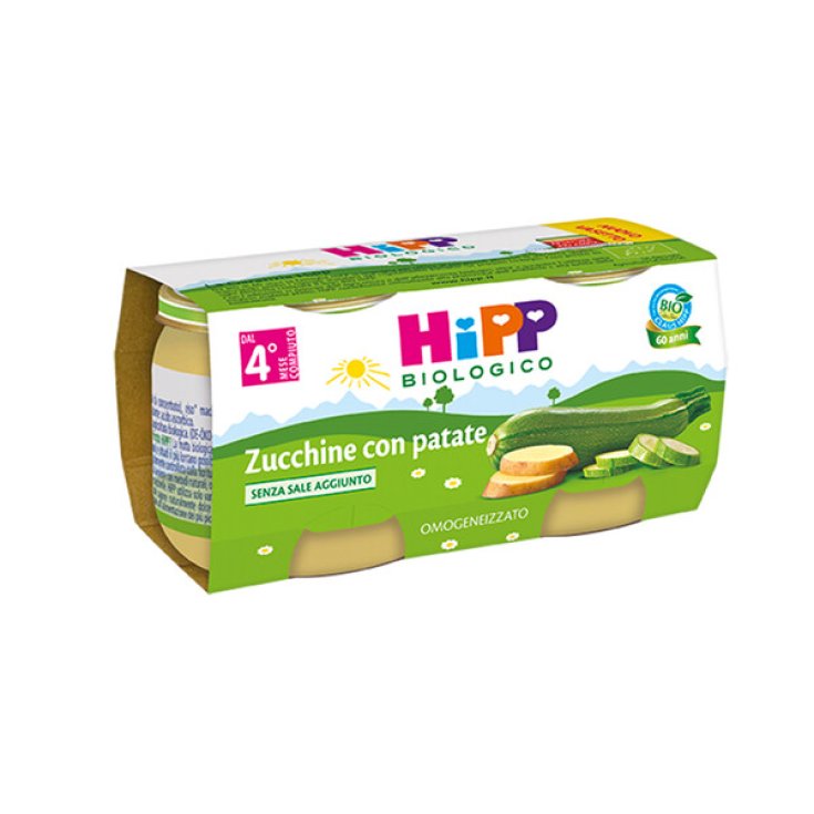 Bio Zucchini mit Kartoffeln HiPP 2x80g
