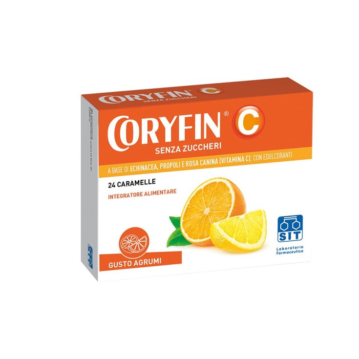 Coryfin Mit Vitamin C Zitrustabletten ohne Zucker 48g