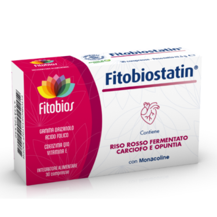 Fitobio Statin Nahrungsergänzungsmittel 30 Tabletten