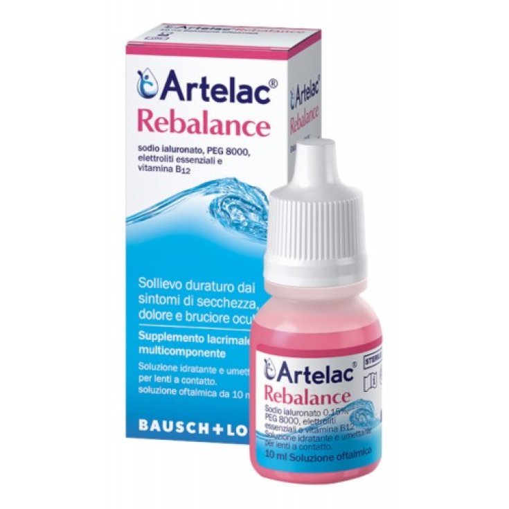 Bausch + Lomb Artelac Rebalance Augentropfen ohne Konservierungsstoffe 10ml