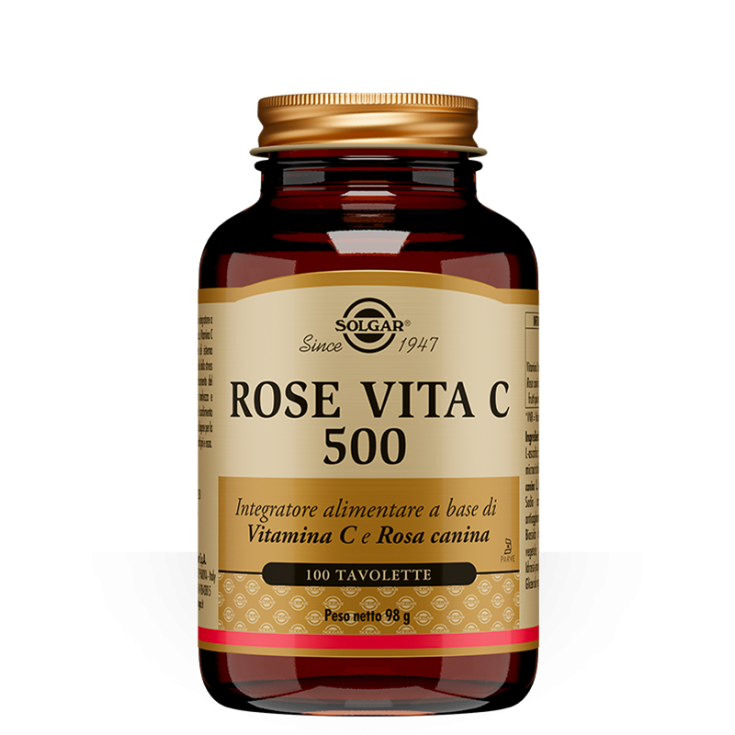 Rose Vita C 500 Solgar 100 Tabletten