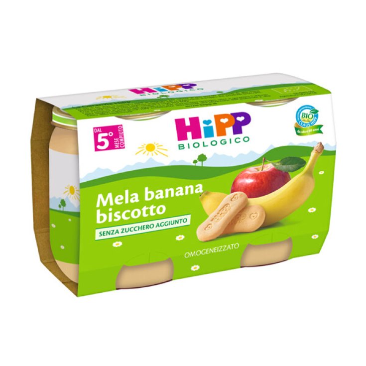 Apfel Banane Bio HiPP Keks 2x125g