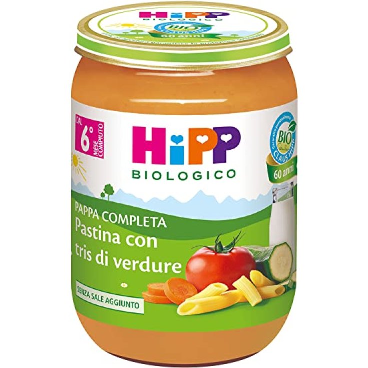 Pappa Complete Pastina mit Gemüse-Trio HiPP Bio 190g