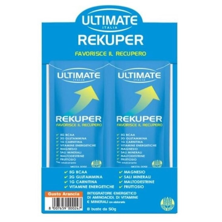 RECUPER Orange Ultimate Italien 8 Beutel mit 50 g