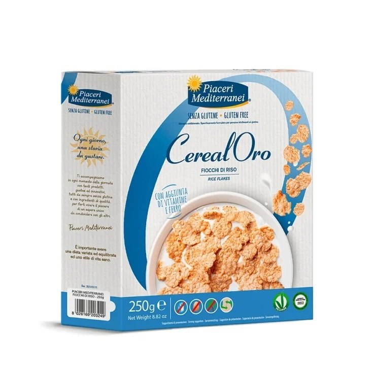 Piaceri Mediterranei CerealOro Glutenfreie Reisflocken 250g