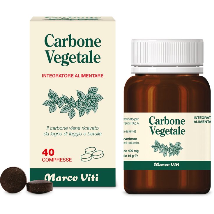 Marco Viti Kohle 40 Tabletten