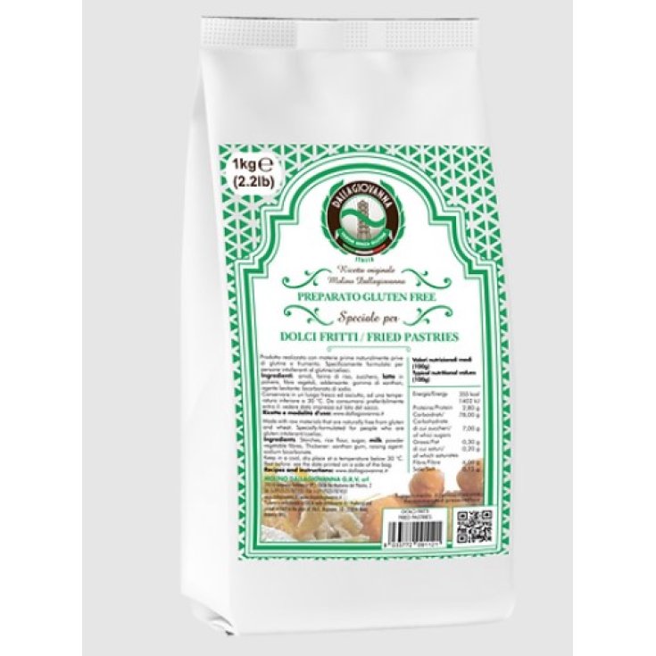 DallaGiovanna Spezial frittiertes Mehl glutenfrei 1kg