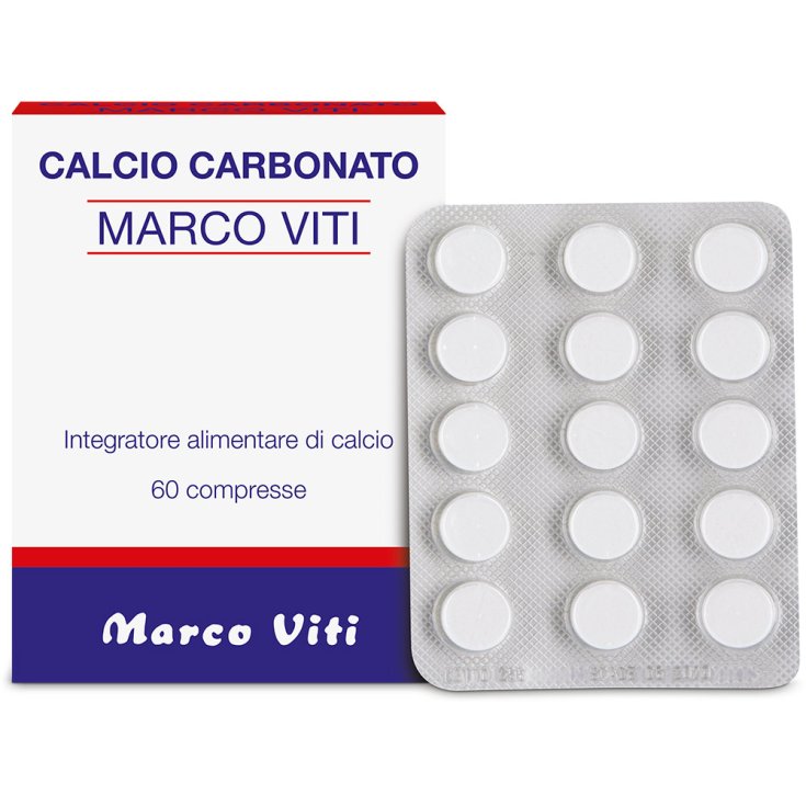 Calciumcarbonat Marco Viti 60 Tabletten