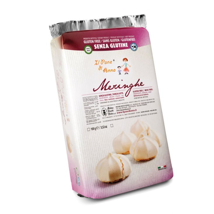 Il Pane Di Anna Meringues glutenfrei milchfrei 100g