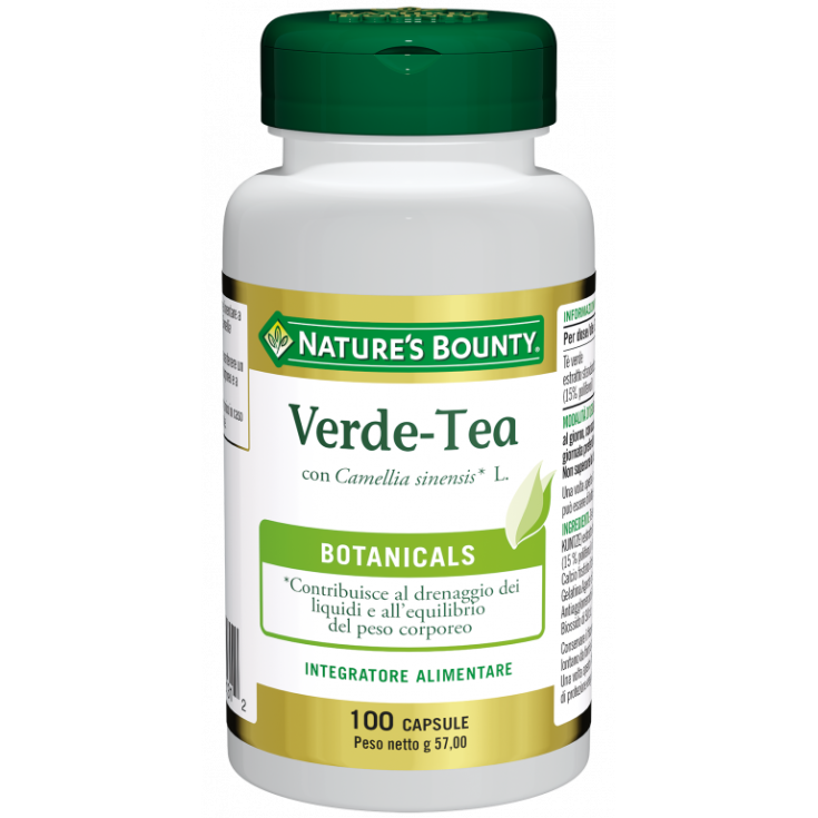 Verde-Tee Nahrungsergänzungsmittel 100 Kapseln