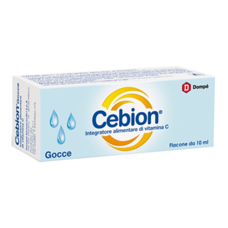 Bracco Cebion Drops Nahrungsergänzungsmittel mit Vitamin C 10ml