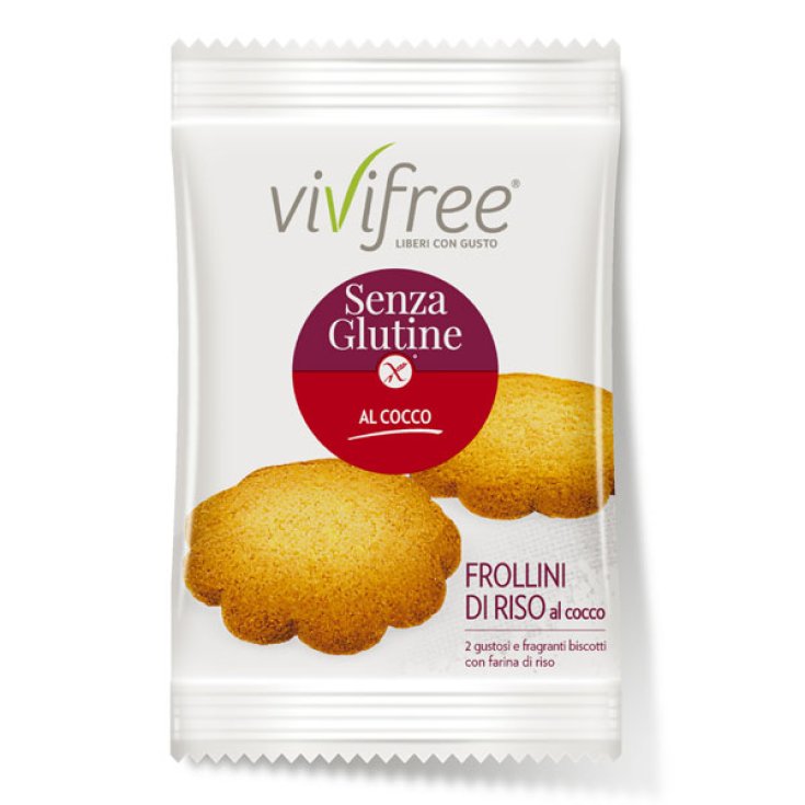 Vivifree Glutenfreies Kokosnuss-Reis-Shortbread 35g