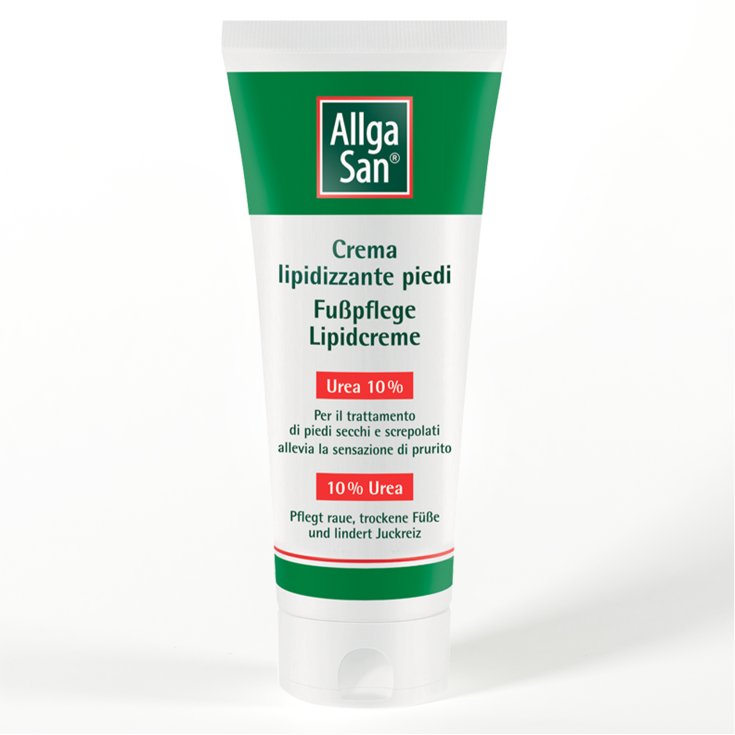 AllgaSan Lipid Creme Füße Urea 10% 100ml