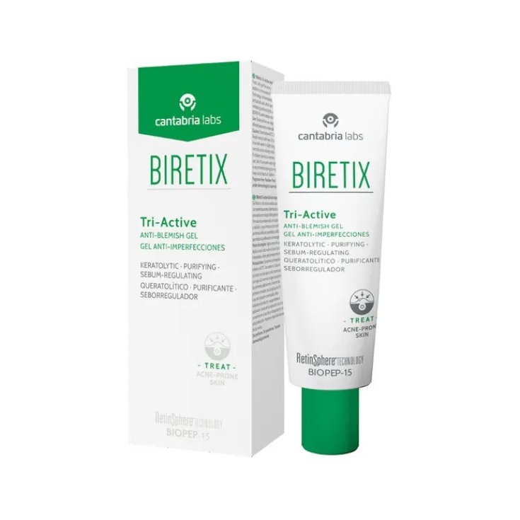 BiRetix Ultra Peeling-Gel, feuchtigkeitsspendend, beruhigend für empfindliche, zu Akne neigende Haut, 50 ml
