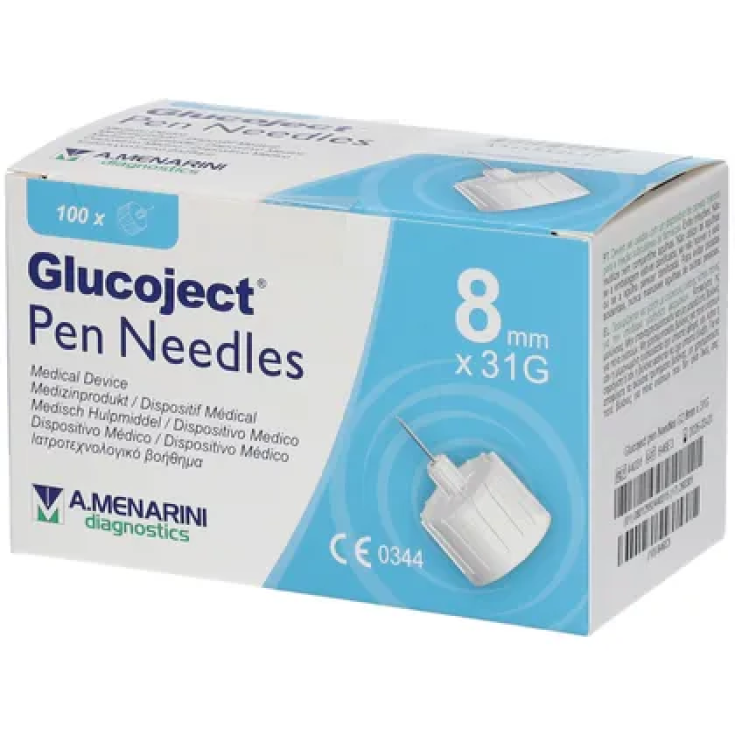 Menarini Glucoject Pen-Nadeln 8 mm G31