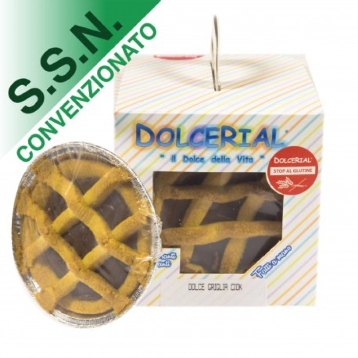 Dolcerial Dolce Grid Ciok Tart Glutenfreier Schokoladengeschmack 300g