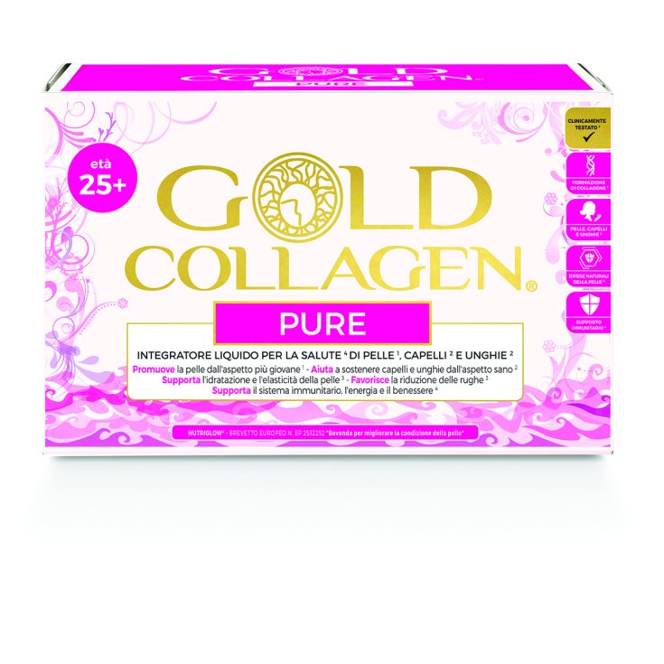 Gold Collagen Pure Gold Collagen Nahrungsergänzung 10 Fläschchen x50ml