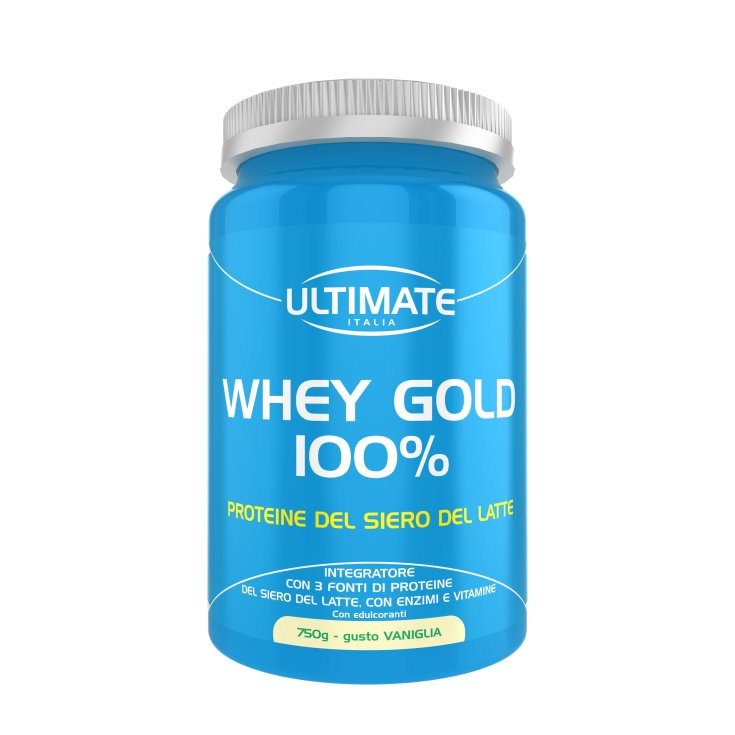 Ultimate Whey Gold 100% Nahrungsergänzungsmittel Vanillegeschmack 750g