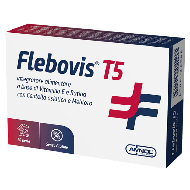 Flebovis T5 Nahrungsergänzungsmittel 20 Perlen