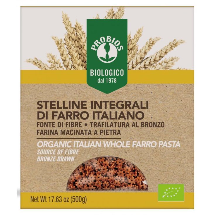 Dinkelvollkorn Spezialität Stelline Probios 500g