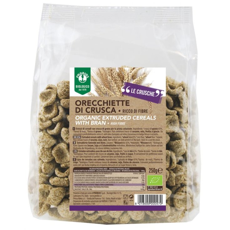 Easy To Go Bio Weizenkleie Orecchiette Probios 250g