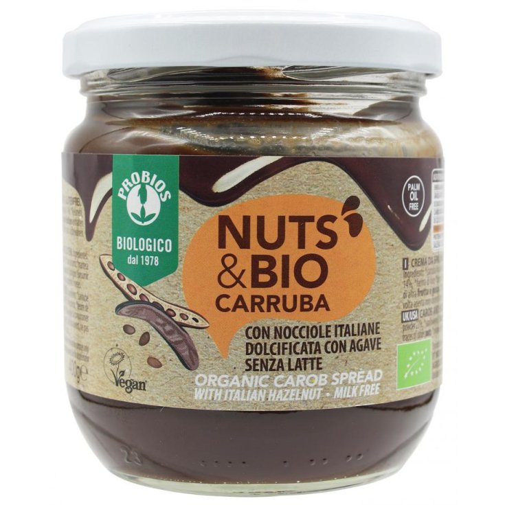 Nuts & Bio Carob Probios Streichcreme 400g