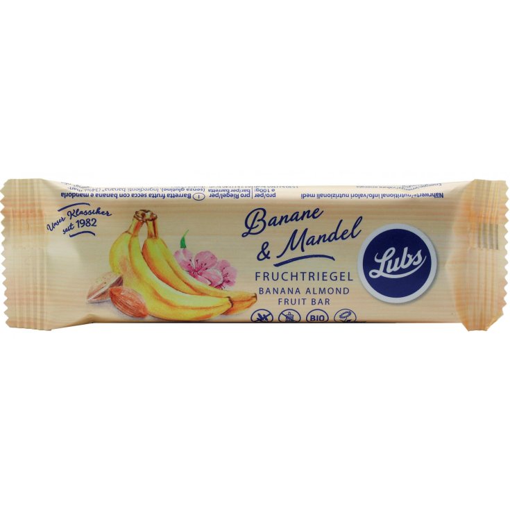 Lubs Bananen- und Mandelriegel Probios 40g