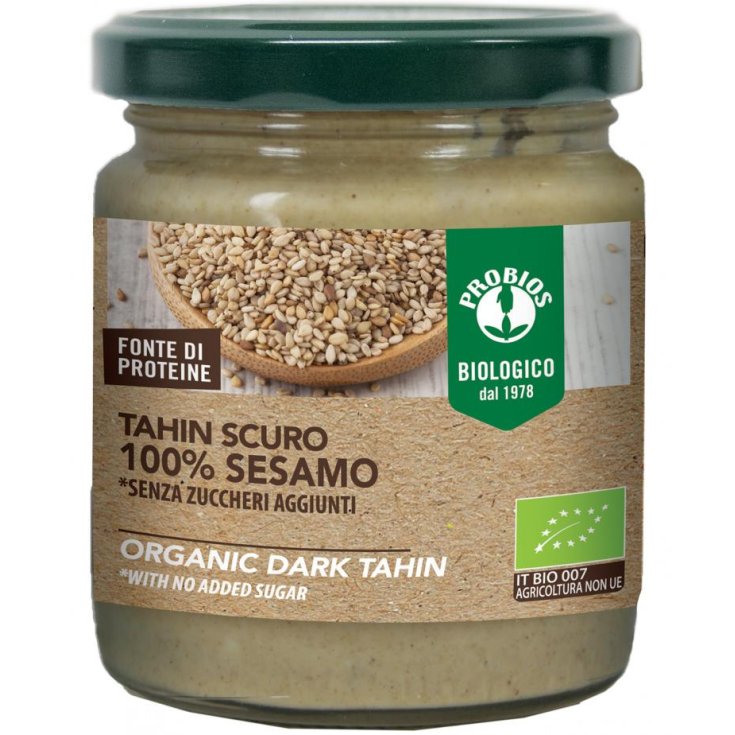 Dunkles Tahin 100% Sesam Probios 200g